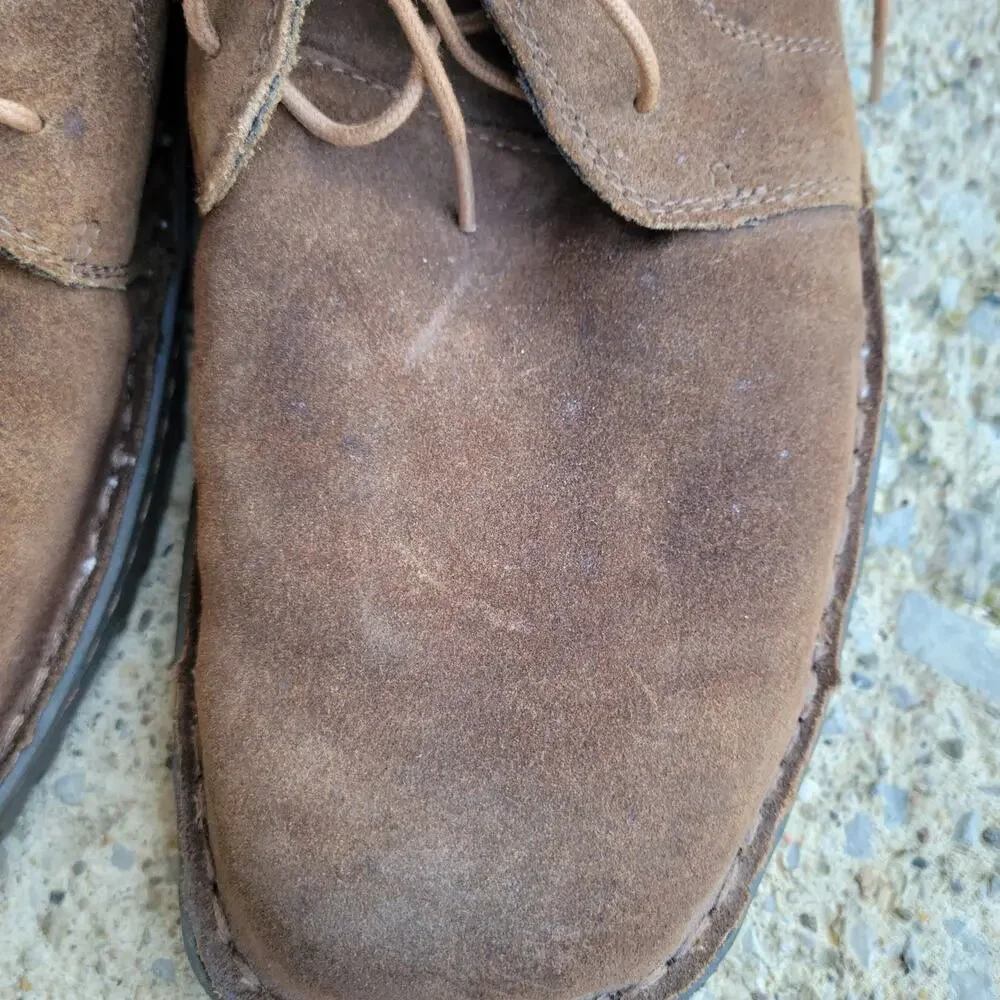 Skechers mens suede brown 62359 ankle chucca boots sz 13